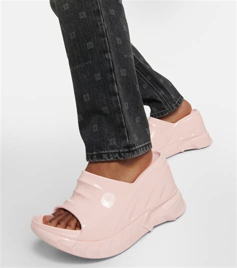 givenchy marshmallow sandals dupe|givenchy marshmallow slide wedge sandals.